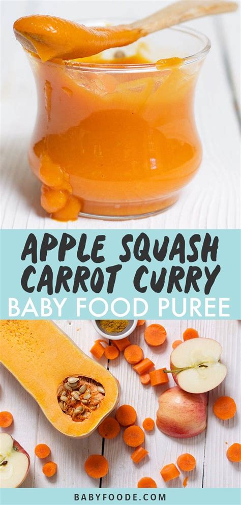 Freeze leftover butternut squash puree according to the directions on our page all about how to freeze baby food. Apples, Butternut Squash and Carrots with Curry Baby Food ...