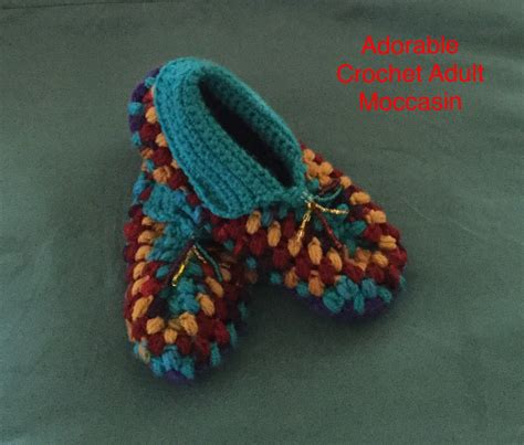 Easy Crochet Adult Moccasin Slippers Tutorial Pt 1 The Sole Easy