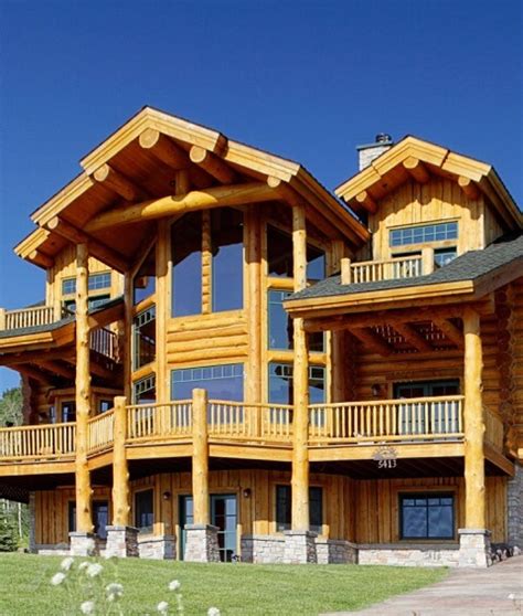 Exteriors Yellowstone Log Homes