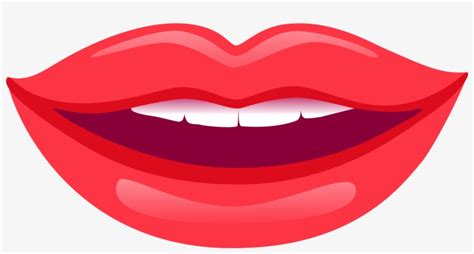 Optimized Smiling Lips Hq Cliparts Cartoon Smiling Lips Png