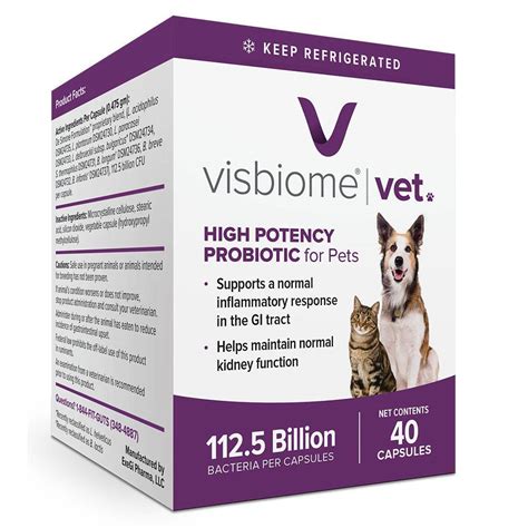 Visbiome Vet For Dogs High Potency Probiotic For Dogs Vetrxdirect