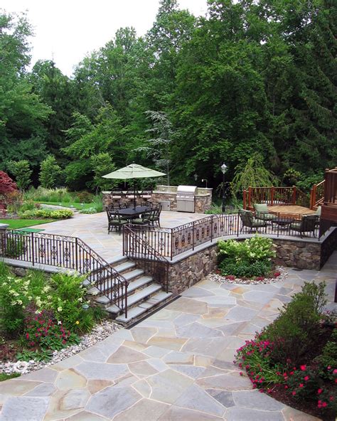 Natural Stone Patio & Wall Design for Pools & Landscaping NJ