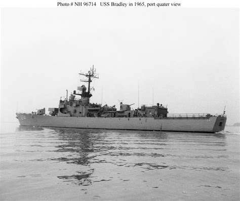 Usn Ships Uss Bradley De 1041 Later Ff 1041
