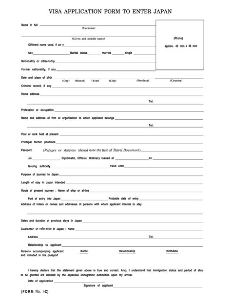 That is why we are so sample of cover letter for japan visa application attentive to the application process and employ only those writers who can produce great essays and other kinds of written assignments. 10+ Visa Form To Enter Japan Sample Gif - Visa Letters ...
