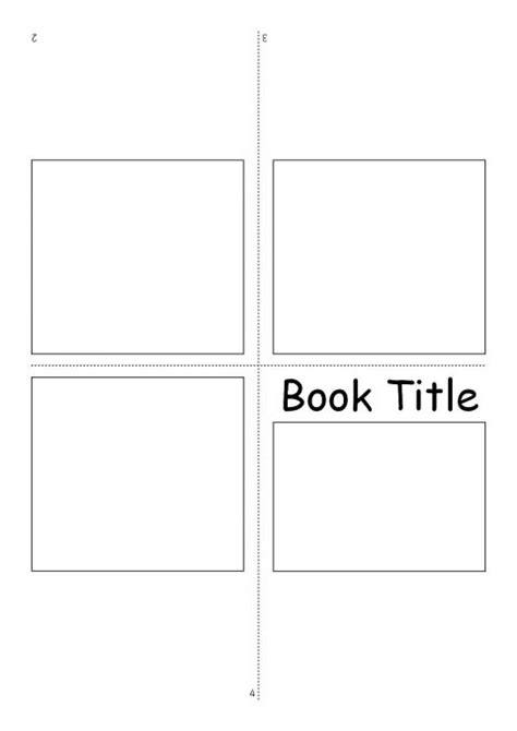 Editable Fold Over Mini Book Templates Sb7366 Sparklebox