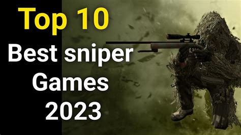 Top 10 Sniper Games Ever Youtube