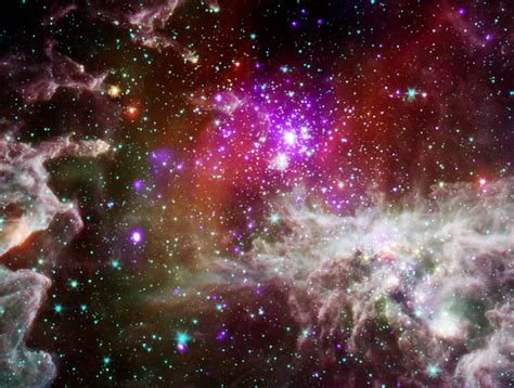 Fond Décran Nébuleuse Galaxie Univers Objet Astronomique