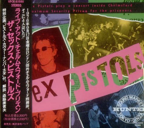 Sex Pistols Live At Chelmsford Prison Japanese Cd Album Cdlp 539939