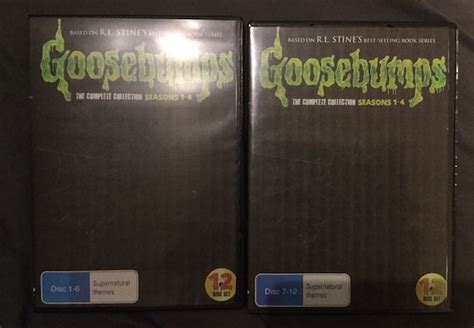 Goosebumps Complete Series Dvd Set Season 1 2 3 4 12 Discs Etsy