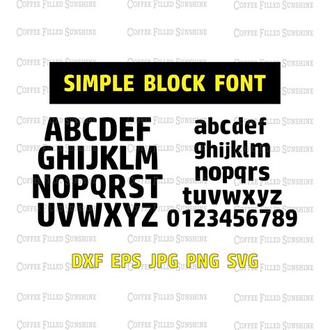 Block Letters Rounded Fonts Easy Block Letters