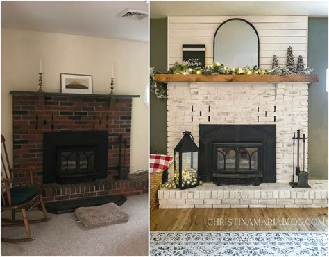 Fireplace Before And After Fireplace Makeover Diy Fireplace Makeover