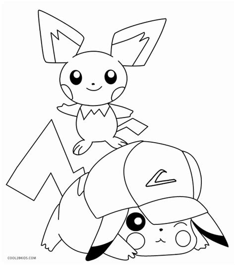 Printable Pikachu Coloring Pages For Kids Cool2bkids