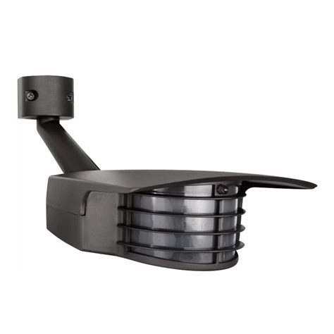 Outdoor motion sensor lights (especially if they're floodlights or spotlights) can deter criminals. Bronze Outdoor Motion Sensor | STL200 | Destination Lighting