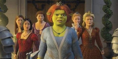 Fiona E Todas As Princesas Em Shrek Em 2020 Princesas Personagens