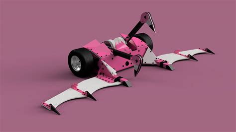 mingo monday two headed death flamingo combat robot