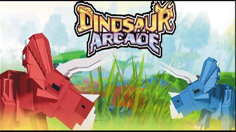 Roblox Dinosaur Arcade Best Dinosaur Game On Roblox Youtube