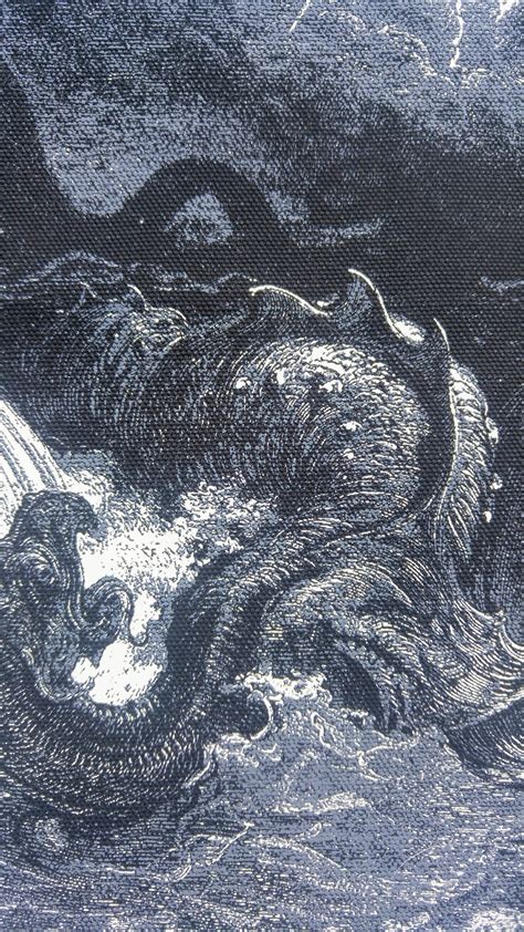 The Destruction Of Leviathan By Gustave Doré Patch Etsy