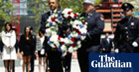 Barack Obama Lays Wreath At Ground Zero In Pictures Us News The