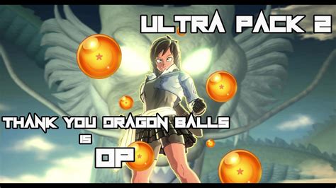 Check spelling or type a new query. THANK YOU DRAGON BALLS is OP | Dragon Ball Xenoverse 2 | Ultra Pack 2 - YouTube