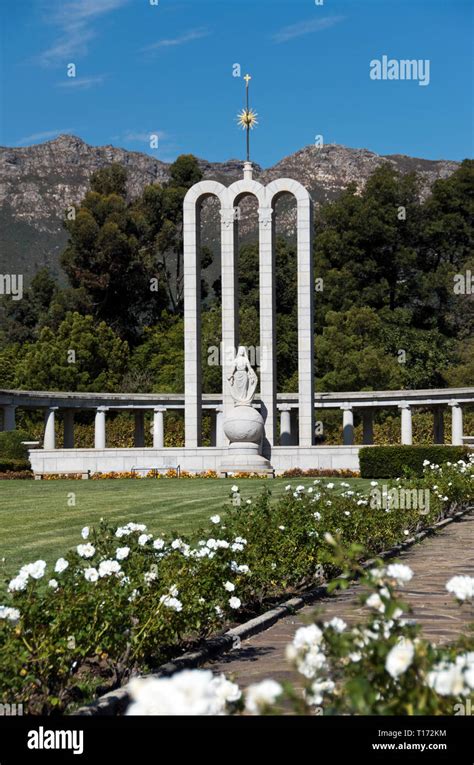 The Huguenot Monument C 1945 In Franschhoek South Africa Is