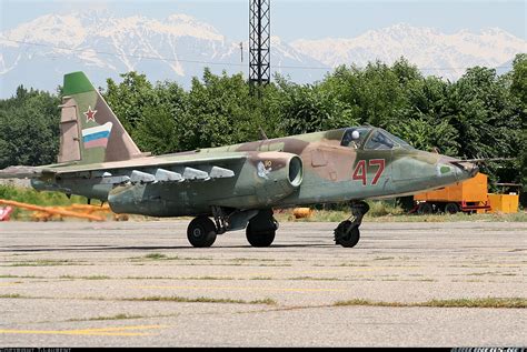 Sukhoi Su 25 Russia Air Force Aviation Photo 1301034