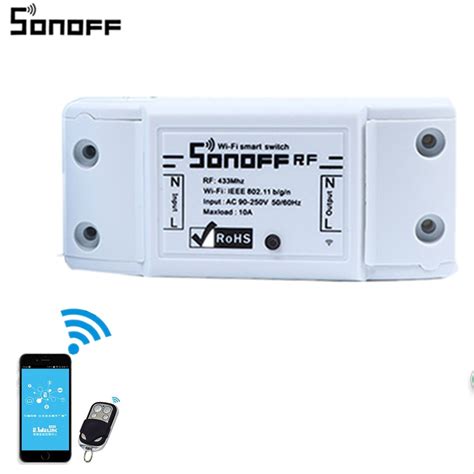 Sonoff Rf Wifi Wireless Smart Switch Smart Home 433mhz Rf Receiver