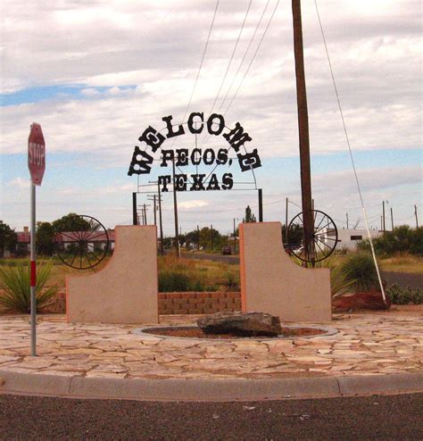 Welcome To Pecos Pecos Texas Heart Of The Wild West Podolux Flickr