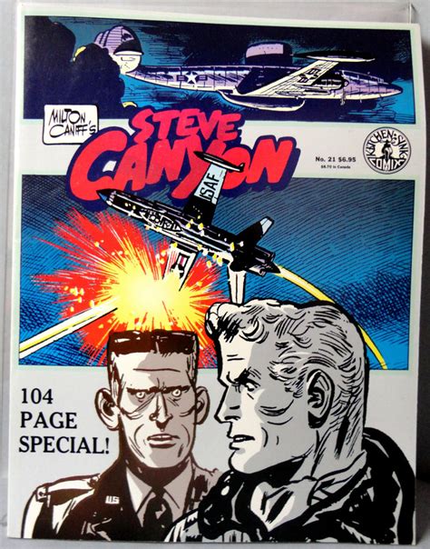 Milton Caniff Steve Canyon 21 T V Show Scorchy Smith Cold War Era Jet