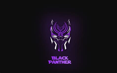 Black Panther Minimal Mask Wallpaper Hd Superheroes 4k Wallpapers
