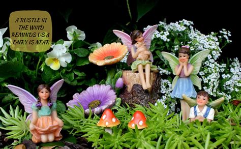 Pretmanns Fairy Garden Accessories Outdoor Miniature Fairies Garden