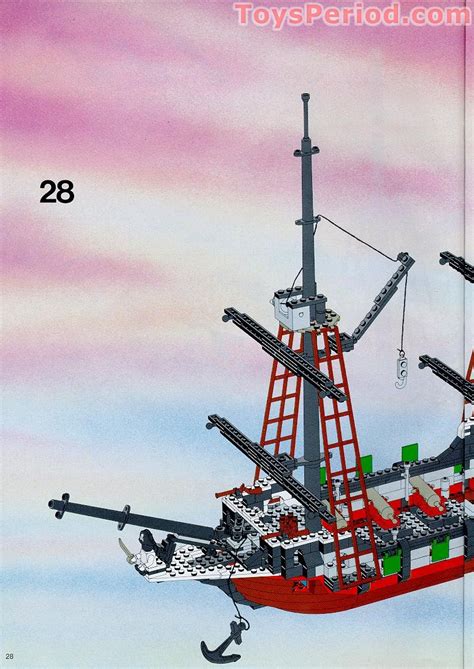 Lego 6286 Skulls Eye Schooner Set Parts Inventory And Instructions