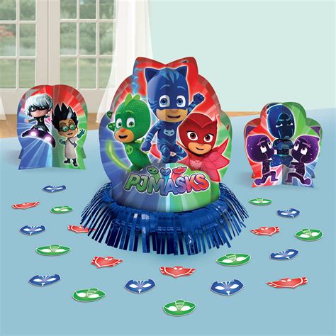 Shop for pj masks party supplies from our huge range of pj masks party tableware and decorations. PJ Masks Table Decorating Kit - POP! Party Supply