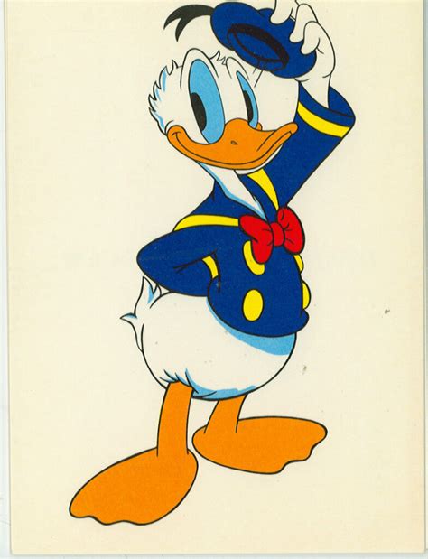Walt Disney Donald Duck In His Sailor Outfit Printed Englandathena Pub