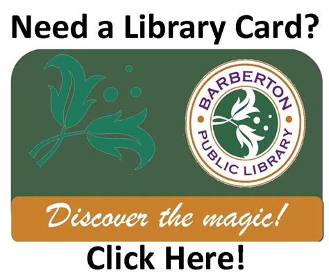 Barberton Library | Library, Public library, Library card