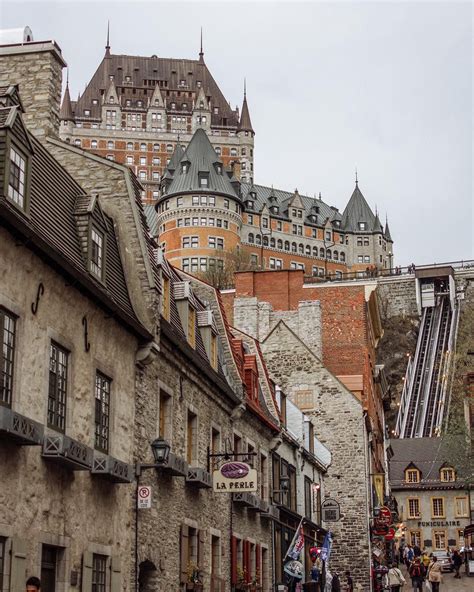 Beautiful Old Town Of Quebec City Perfect Place To Visit In Winter