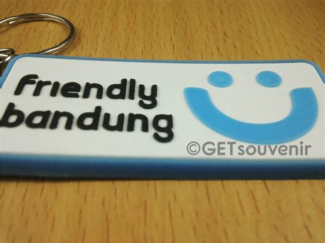 Gantungan Kunci Karet Custom Friendly Bandung