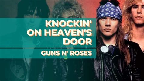 Knockin On Heavens Door Guns N Roses Planeta M Sica