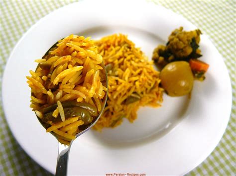 Loobia Polo This Recipe Should Include Saffron And Rose Water And