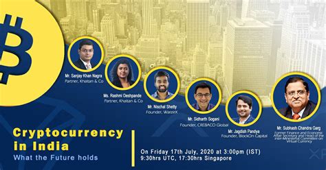 Cryptocurrencies are classified as a subset of digital currencies, alternative currencies and virtual currencies. Cryptocurrency In India Webinar - Featuring Mr Subhash ...