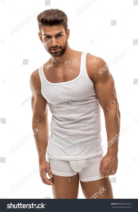 Sexy Male Model Underwear Stockfoto 699955264 Shutterstock