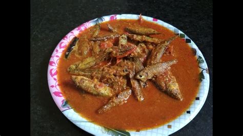 Small Fish Curry Indian Recipe Small Fish Curry Bengali Style
