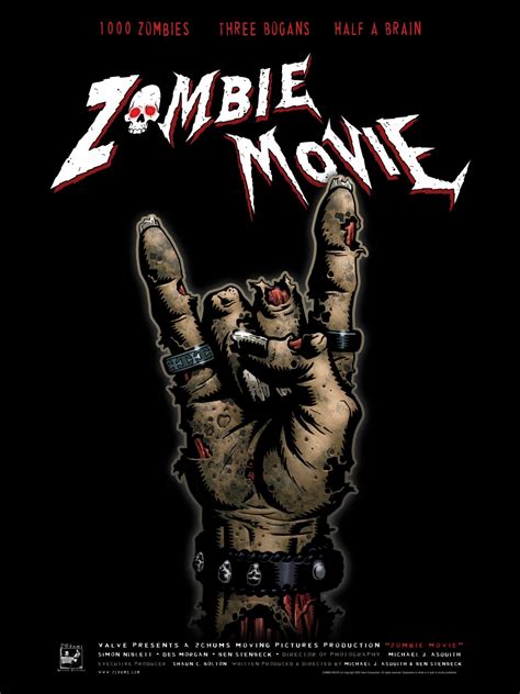 Zombie Movie Extra Large Movie Poster Image Internet Movie Poster
