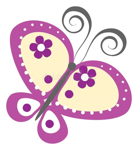 Purple Butterfly Stock Vector Illustration Of Dark Background 3177097