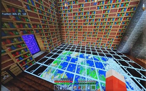 Been Working On My Map Room Minecraft Minecraft Blueprints