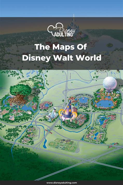 The Maps Of Disney Walt World In 2021 Disney Trip Planning Disney