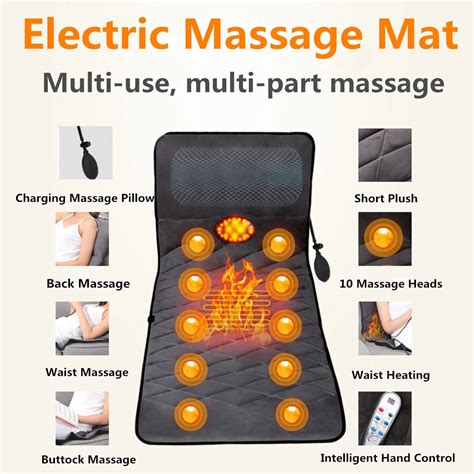 Mattress Massager Massage Body Massager Bed Mattress Of 9 Motor And 9 Soothing Heat Buy Online
