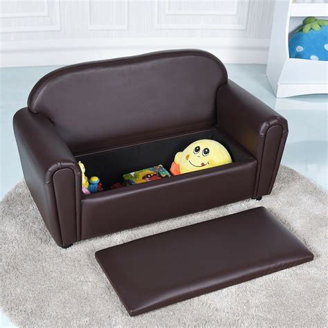Buy children's sofas and get the best deals at the lowest prices on ebay! Kids Sofa Armrest Chair Lounge Couch w/ Storage Function ...
