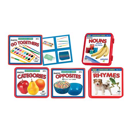 Language Cards Complete Set Beckers School Supplies