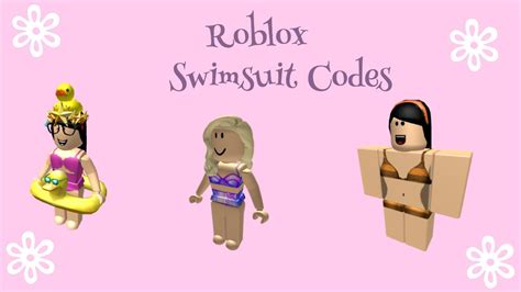 Swimsuit Codes For Bloxburg