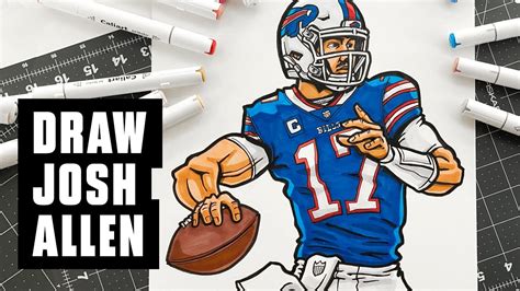How To Draw A Quarterback Cell Shading Style Youtube